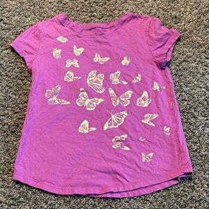 GAP Pink Butterfly Kids T-Shirt